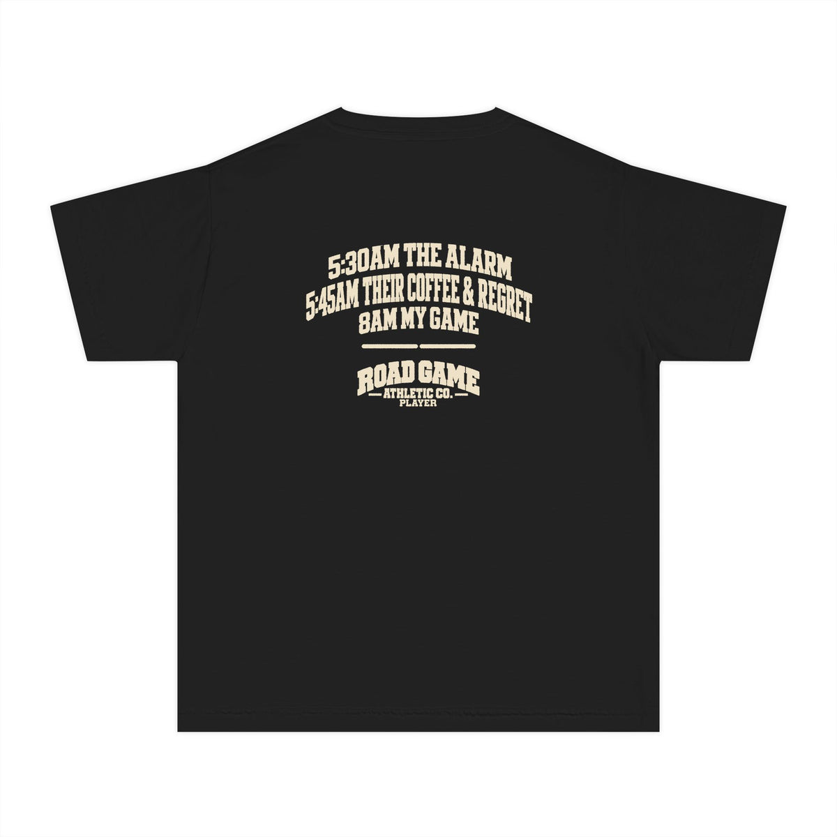 Youth Tee - 8:30AM The Alarm Tee  - Player Division Kids Shirt