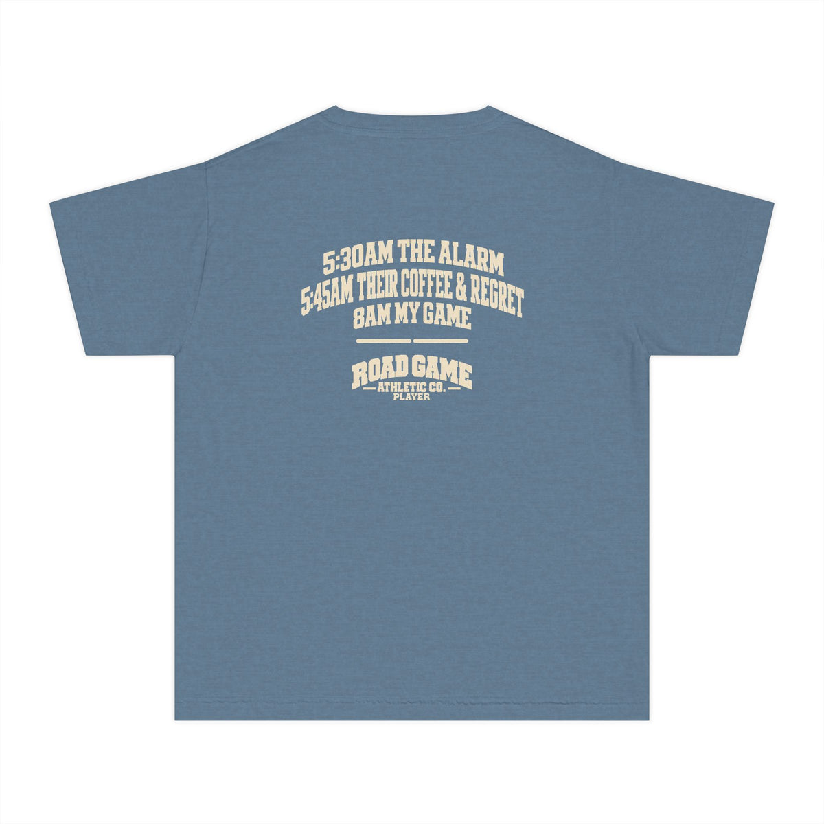 Youth Tee - 8:30AM The Alarm Tee  - Player Division Kids Shirt