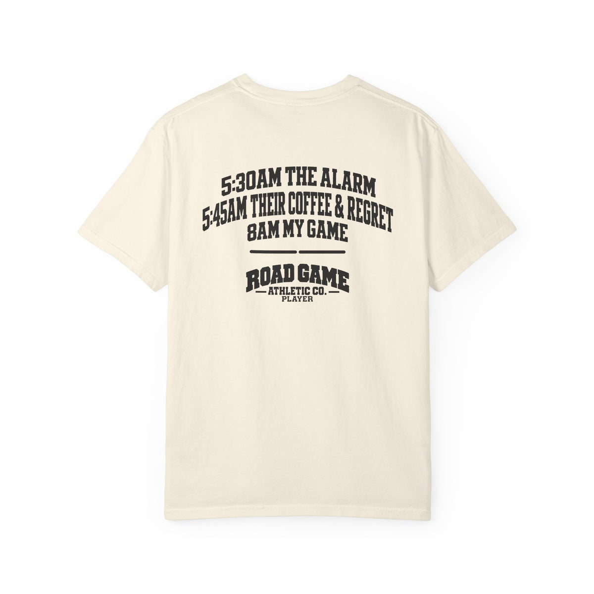 Adult Tee - 8:30AM The Alarm Tee — Player Division
