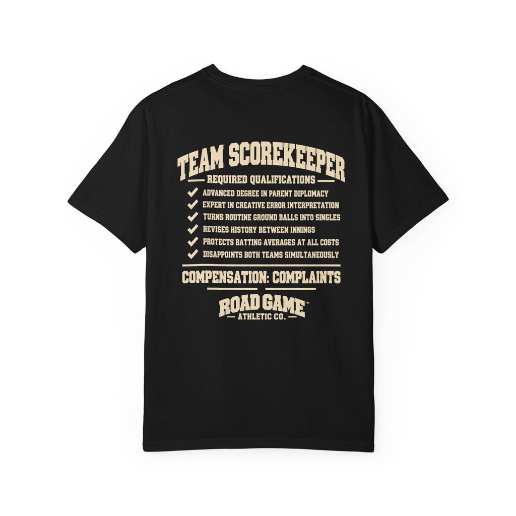 Team Scorekeeper Tee — Sideline Division
