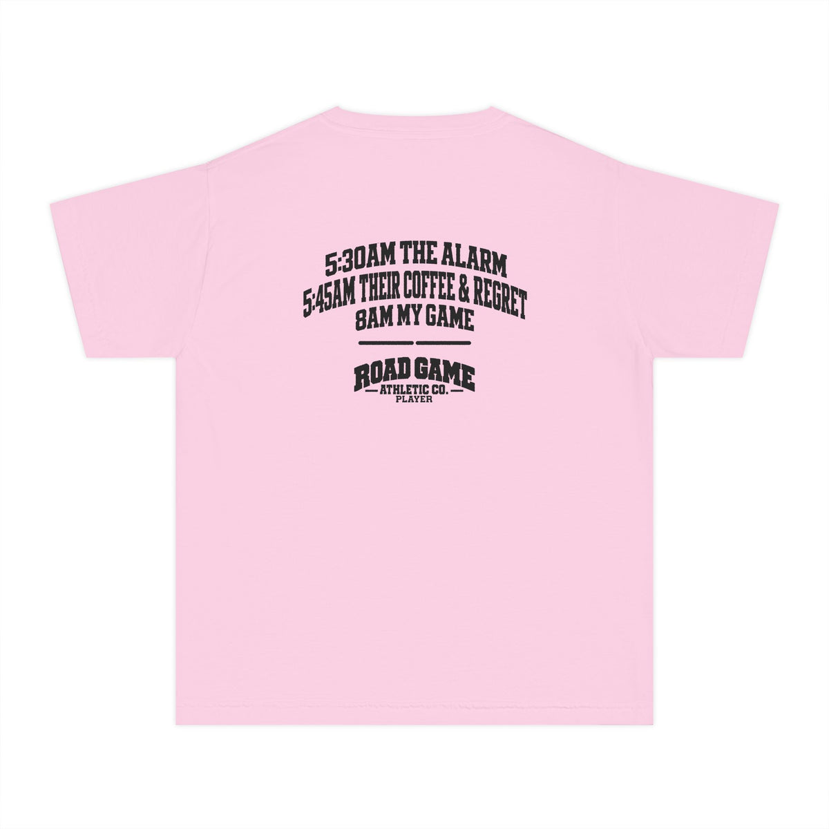 Youth Tee - 8:30AM The Alarm Tee  - Player Division Kids Shirt