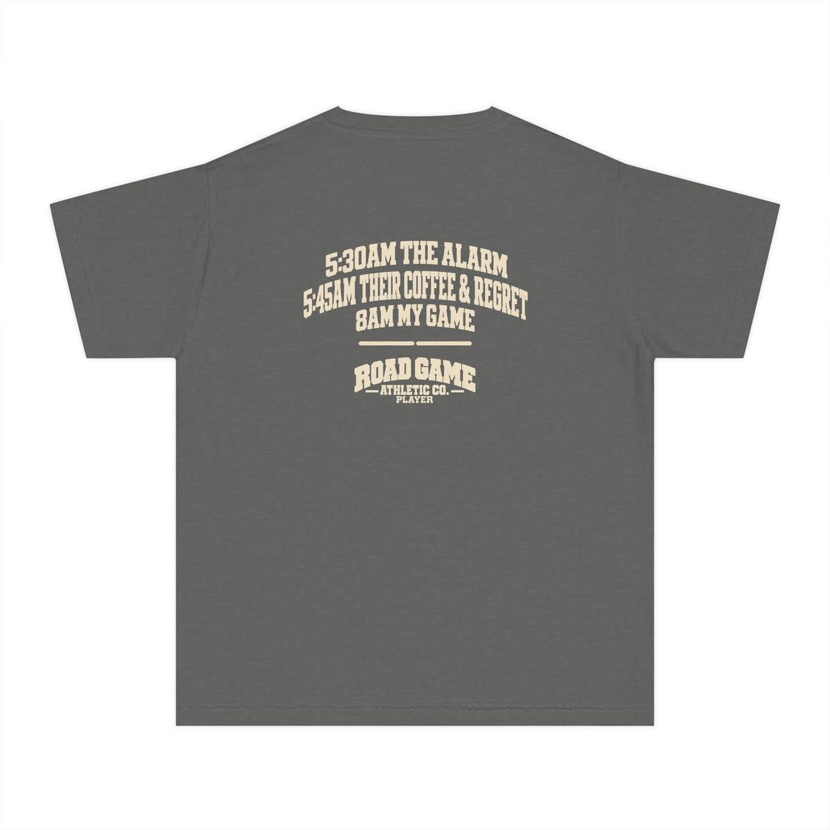 Youth Tee - 8:30AM The Alarm Tee  - Player Division Kids Shirt