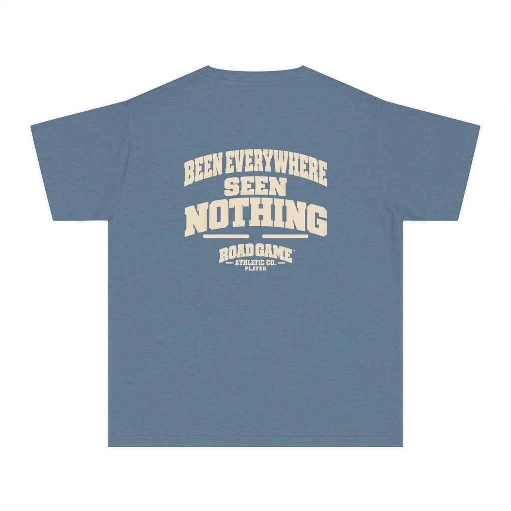 Youth Tee - Been Everywhere Seen Nothing Road Game - Player Division Kids Shirt