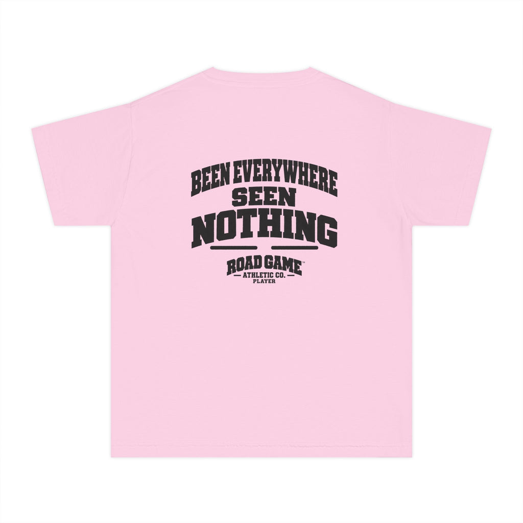 Youth Tee - Been Everywhere Seen Nothing Road Game - Player Division Kids Shirt