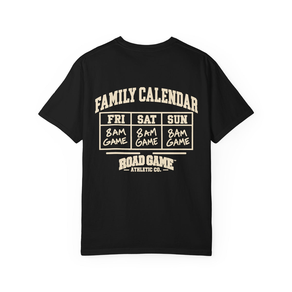 Family Calendar Tee — Sideline Division