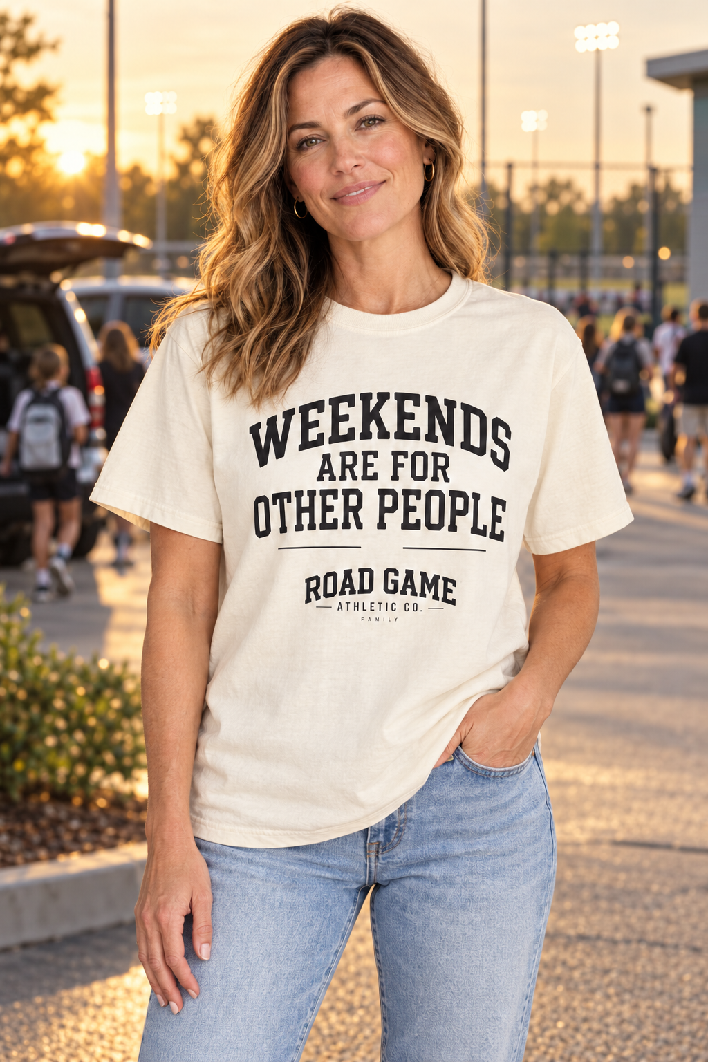 Weekends are for Other People Tee — Family Division