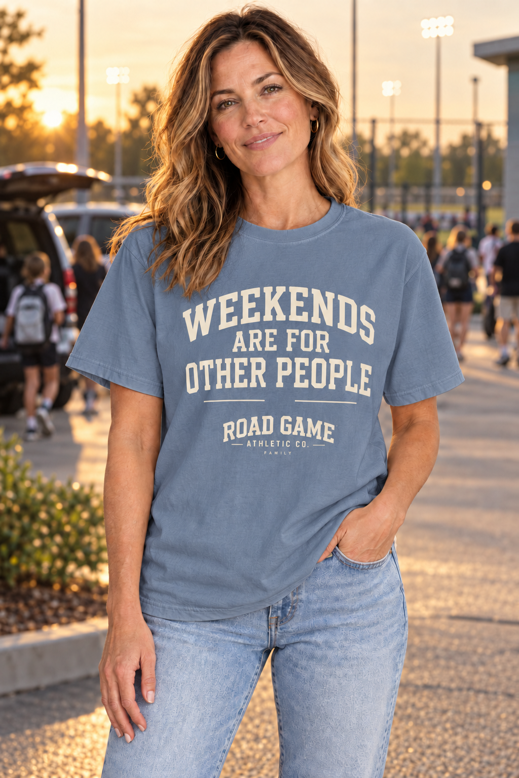 Weekends are for Other People Tee — Family Division