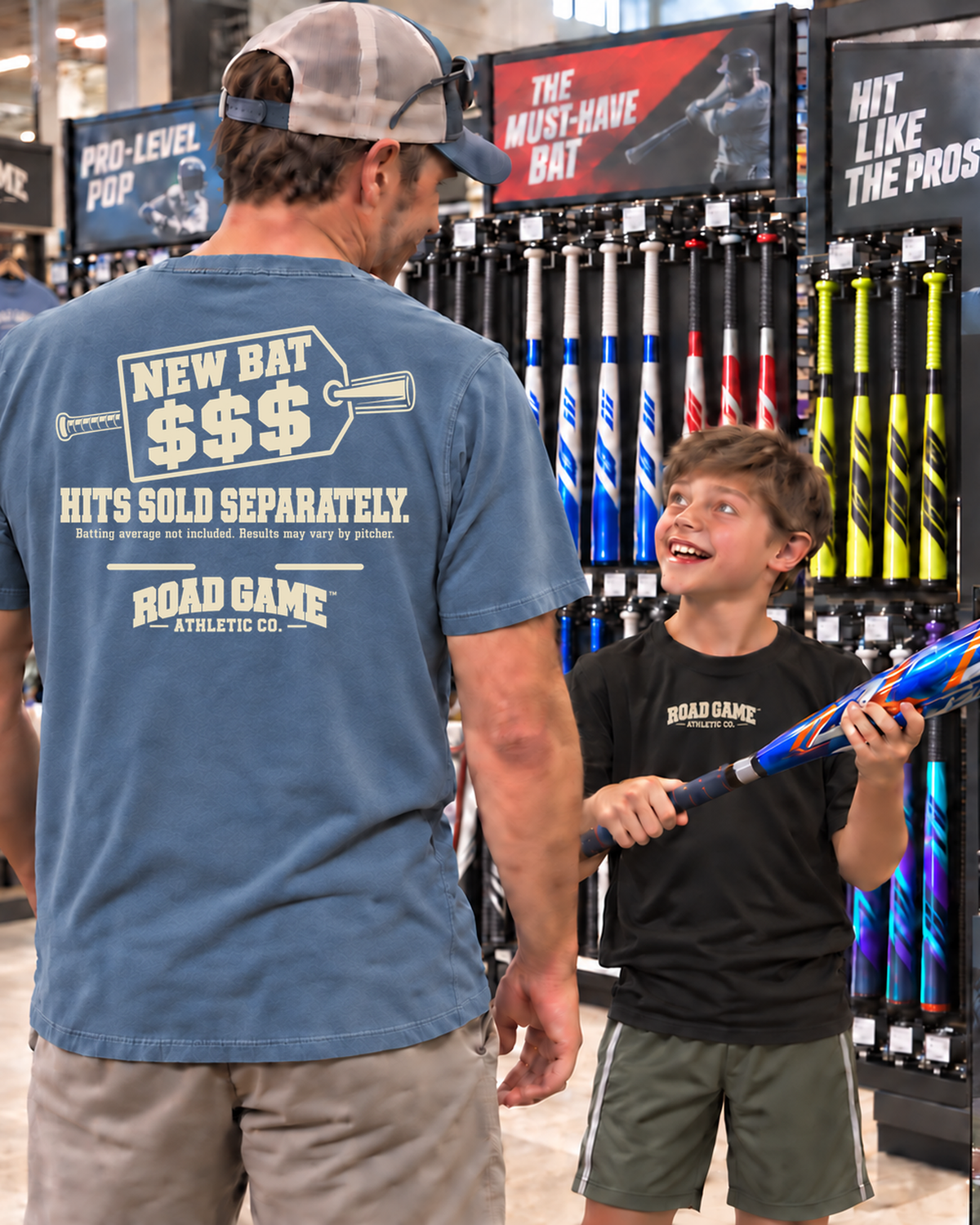New Bat Tee — Sideline Division