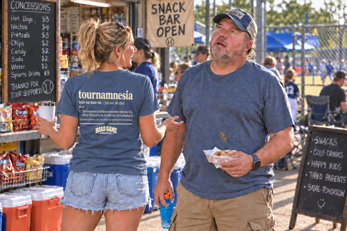 Tournamnesia Tee — Sideline Division