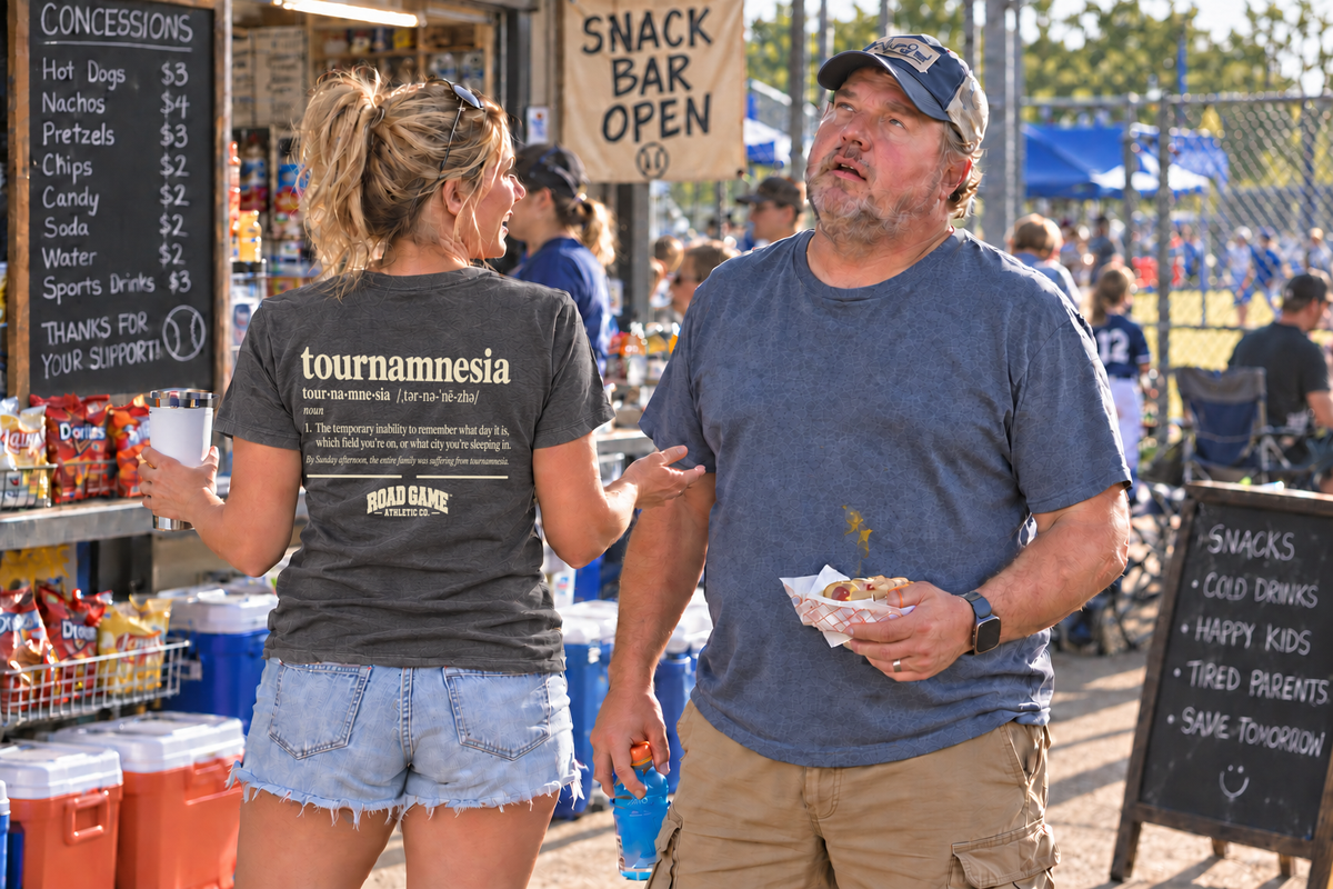Tournamnesia Tee — Sideline Division