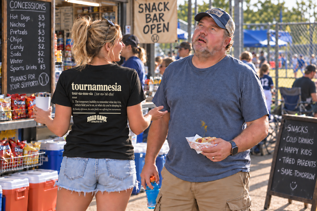 Tournamnesia Tee — Sideline Division