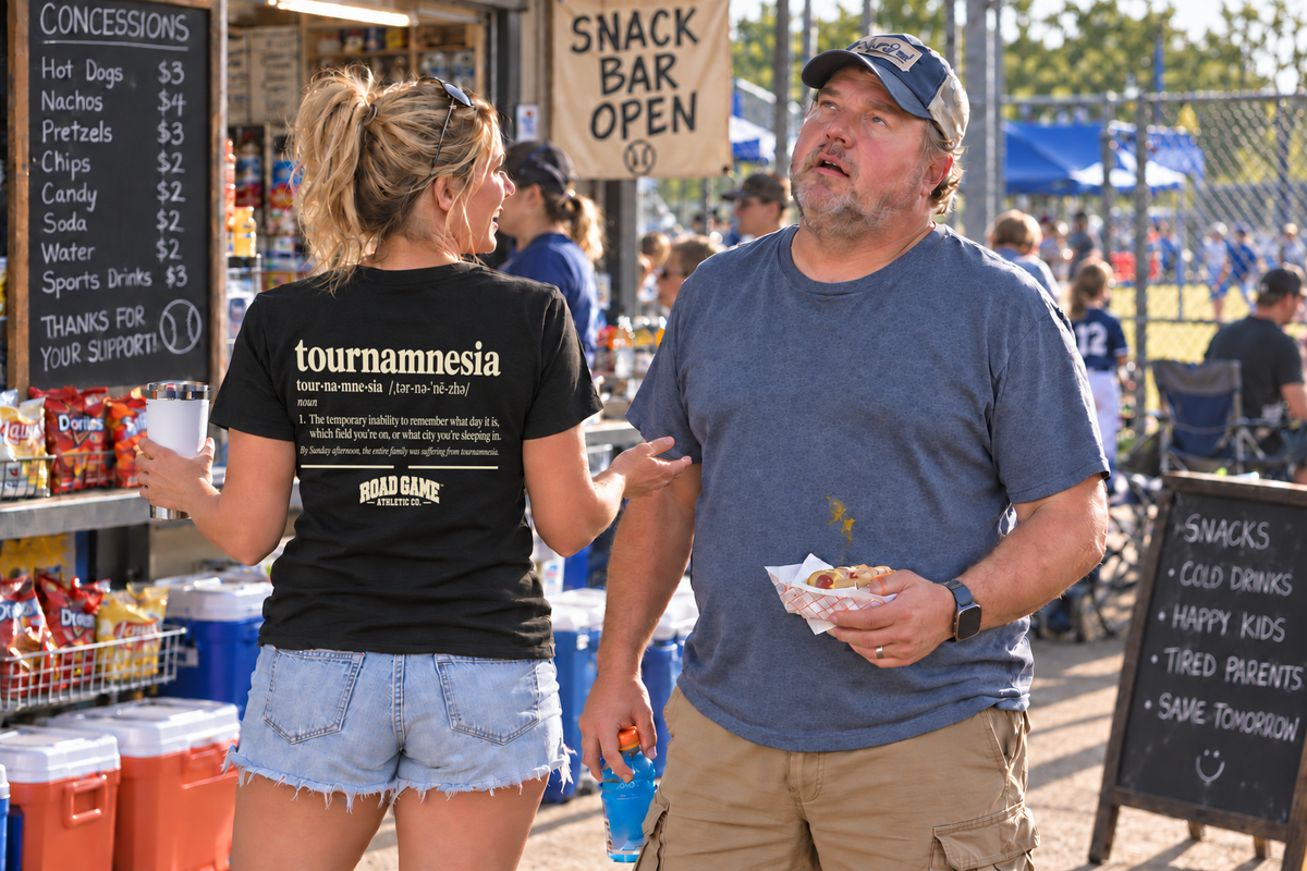 Tournamnesia Tee — Sideline Division